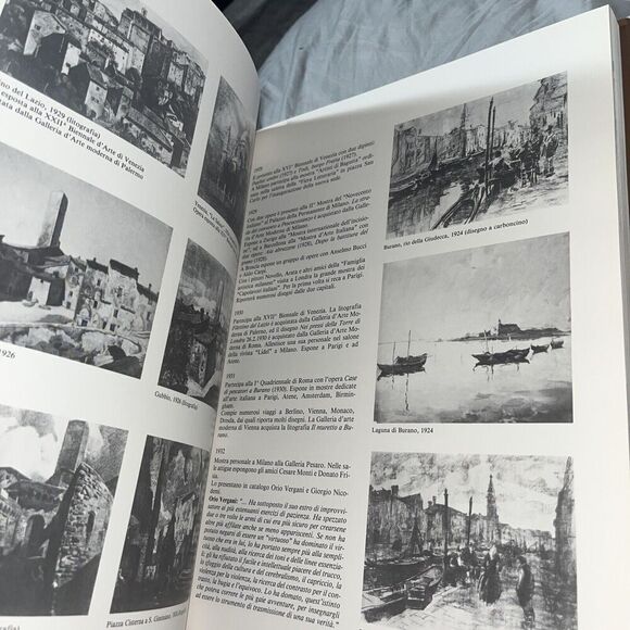 Vellani Marchi / Mario Ghilardi Oversized Italian Art HC DJ w Slip Case - Picture 6 of 8